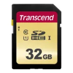 Atminties kortelė Transcend 32GB, UHS-I, SDHC (TS32GSDC500S), vaizdas 3