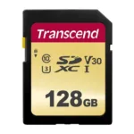 Atminties kortelė Transcend 128GB UHS-I U3 SD (TS128GSDC500S)