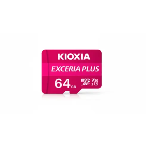 Atminties kortelė CARD KIOXIA SD-Card Exceria Plus 64GB Gen 2 (LNPL2M064GG4)