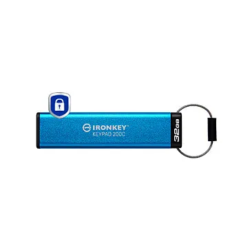 USB atmintinė Kingston Technology IronKey Keypad 200 (IKKP200C/32GB)
