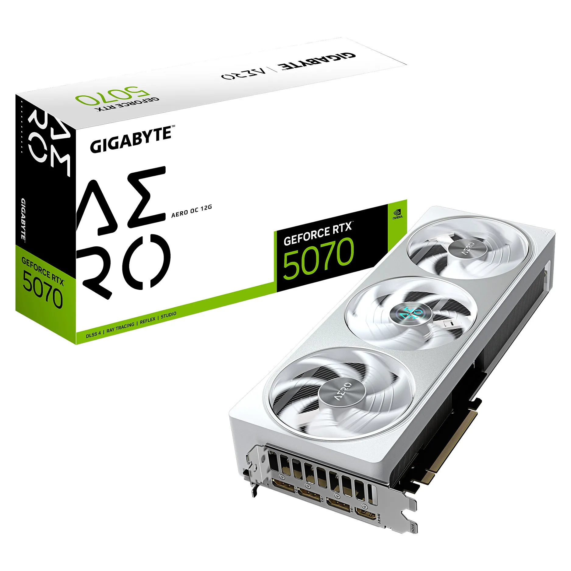 GIGABYTE GeForce RTX 5070 AERO OC 12G GIGABYTE GeForce RTX 5070 AERO OC 12G