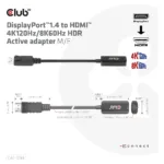 Vaizdo adapteris CLUB3D CAC-1088, vaizdas 3