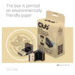 Kabelio adapteris CLUB3D CAC-1008, vaizdas 13