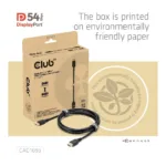 DisplayPort kabelis CLUB3D CAC-1093, vaizdas 5