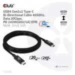 USB kabelis CLUB3D CAC-1575, vaizdas 6