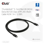 Thunderbolt kabelis CLUB3D CAC-2501, vaizdas 3
