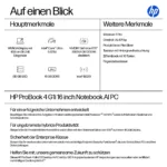 HP ProBook 4 G1i 16 CU5 225U/16GB/512SSD/W11Pro SmartBuy 1J Gar (DE)