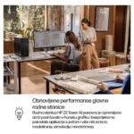 Stacionarus kompiuteris HP Z2 Tower G1i CU7 265/32GB/1TBSSD/W11 Pro SmartBuy (A40MMET#ABD), vaizdas 9