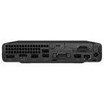 HP Pro Mini 260 G9 su matiniu paviršiumi ir priekiniu kampu