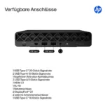 HP ProDesk 4 Mini G1i CU7-265T/16GB/512GB/W11Pro WLAN