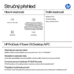 HP ProDesk 4 G1i AI Tower CU7 265/32GB/512GB/W11Pro