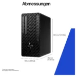 HP Z1 TWR G1i su Ultra7 265 ir 32GB RAM, šoninis vaizdas