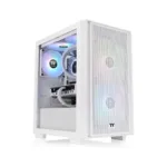 Thermaltake Versa H16 TG ARGB, Micro Tower, balta spalva
