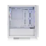 Thermaltake Versa H16 TG ARGB, šoninis vaizdas su atidarytu šonu