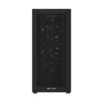 Thermaltake AX500 korpusas, matomas iš šono su įmontuotu stiklu
