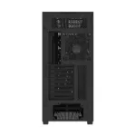 Thermaltake AX500 korpusas, šoninis vaizdas su įmontuotu stiklu