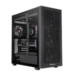 Thermaltake AX500, Full Tower korpusas, juodas, palaiko ATX ir EATX