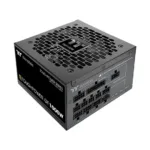 Thermaltake Toughpower GT 1000W maitinimo blokas, šoninis vaizdas su jungtimis