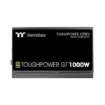 Toughpower GT 1000W maitinimo bloko galinis vaizdas su jungtimis ir kabeliais