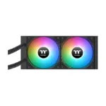 Thermaltake LA240-S ARGB, skysčio aušintuvo detalės ir RGB blokas