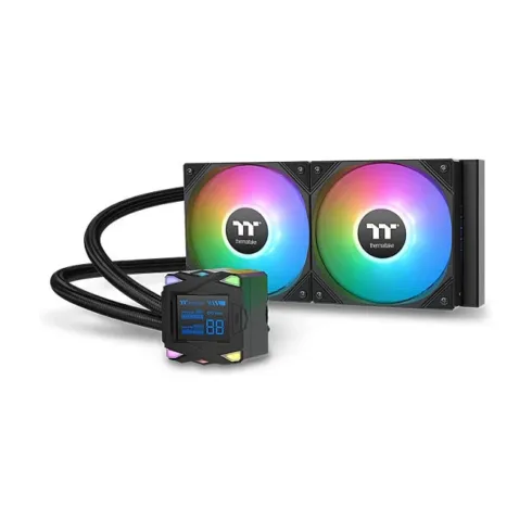 Thermaltake LA240-S ARGB, skysčių aušintuvas su 12 cm ventiliatoriumi
