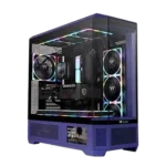 Thermaltake CA-11H-00FNWN-00, Full Tower, mėlynas korpusas