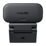 Webkamera Insta360 Link 2C, šoninis vaizdas su klipso tvirtinimu