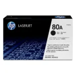 HP 80A Black Original LaserJet toner cartridge