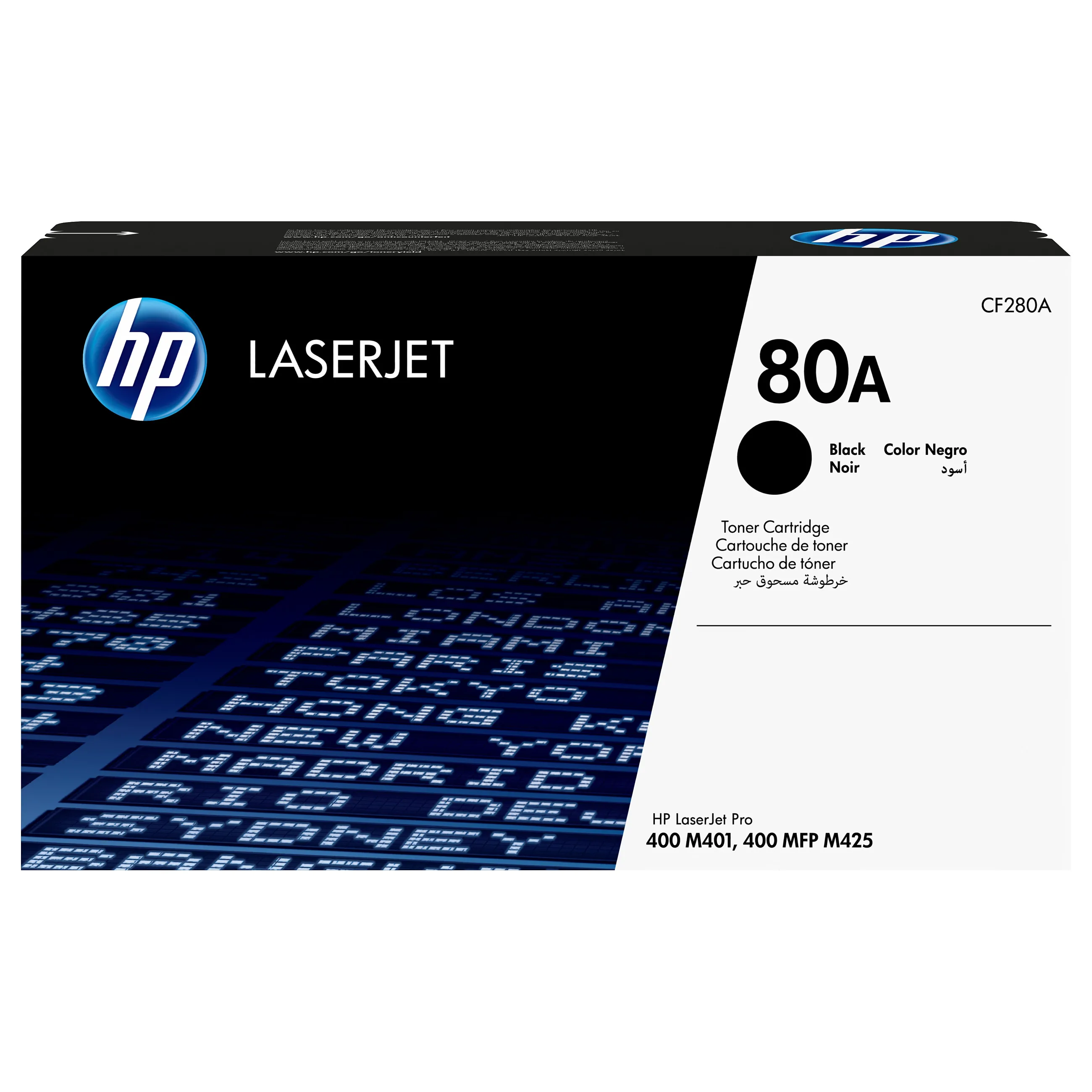 HP 80A Black Original LaserJet toner cartridge HP 80A Black Original LaserJet toner cartridge