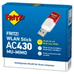 Belaidžio ryšio adapteris AVM WLAN FRITZ! Stick AC 430 MU-MIMO (20002766), vaizdas 3