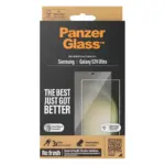 Apsauginis stiklas PanzerGlass Screen Protector Samsung Galaxy S24 Ultra, Ultra-Wide Fit w. EasyAligner (7352), vaizdas 3