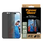 Apsauginis stiklas PanzerGlass 2-Way Privacy Screen Protector iPhone 16, 15 (P2861), vaizdas 2
