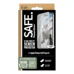 Apsauginis stiklas PanzerGlass SAFE. by Screen Protector iPhone 16, 15, Ultra-Wide Fit (SAFE95875), vaizdas 3