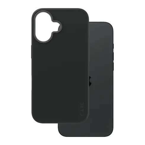 Telefono dėklas PanzerGlass CARE by Case Black w. MagSafe iPhone 16 (1377)
