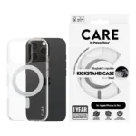 Telefono dėklas PanzerGlass CARE by Case Transparent w. Silver Kickstand & MagSafe iPhone 16 Pro (1326), vaizdas 2
