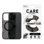 Telefono dėklas PanzerGlass CARE by Smokey Case w. Black MagSafe iPhone 16 Pro (1350), vaizdas 2