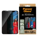 Apsauginis stiklas PanzerGlass 2-Way Privacy Screen Protector iPhone 17e, 16e, 14, 13, 13 Pro (PGRPUWFG29845), vaizdas 2