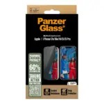 Apsauginis stiklas PanzerGlass 2-Way Privacy Screen Protector iPhone 17e, 16e, 14, 13, 13 Pro (PGRPUWFG29845), vaizdas 3