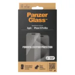Apsauginis stiklas PanzerGlass Screen Protector iPhone 15 Pro Max, Classic Fit (2808), vaizdas 3