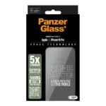 Apsauginis stiklas PanzerGlass Ceramic Screen Protector iPhone 16 Pro, Ultra-Wide Fit w. EasyAligner (2854), vaizdas 3