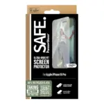 Apsauginis stiklas PanzerGlass SAFE. by Screen Protector iPhone 16 Pro, Ultra-Wide Fit (SAFE95876), vaizdas 3