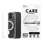 Telefono dėklas PanzerGlass CARE by Urban Combat Case Transparent w. White MagSafe iPhone 16 (1337), vaizdas 2