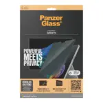 Apsauginis stiklas PanzerGlass 2-Way Privacy Screen Protector Microsoft Surface Pro X, Pro 8, Pro 9 (P6274), vaizdas 3