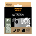 Apsauginis stiklas PanzerGlass Hoops Camera Lens Protector Transparent iPhone 17e, 16e (PGRHOTRG29845), vaizdas 3