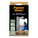 Apsauginis stiklas PanzerGlass Screen Protector iPhone 17e, 16e, 14, 13, 13 Pro (PGRCLFIG29845), vaizdas 3