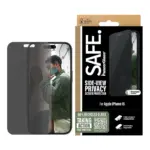 Apsauginis stiklas PanzerGlass SAFE. by 2-Way Privacy Screen Protector iPhone 16, 15, Ultra-Wide Fit (SAFEP95875), vaizdas 2