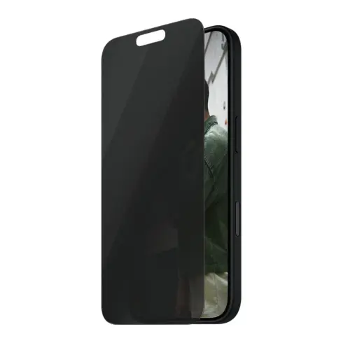 Apsauginis stiklas PanzerGlass SAFE. by 2-Way Privacy Screen Protector iPhone 16, 15, Ultra-Wide Fit (SAFEP95875)