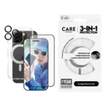 Mobilusis telefonas PanzerGlass CARE by 3-in-1 Ceramic Bundle iPhone 16 Pro (B1326+2854+1282), vaizdas 2