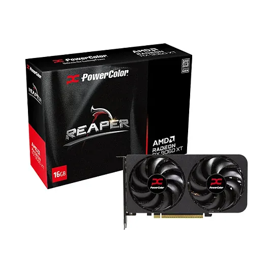 RX 9060 XT 16GB Powercolor Radeon Reaper GDDR6 PowerColor Reaper AMD Radeon RX 9060 XT 16GB GDDR6