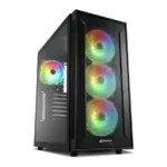 Kompiuterio korpusas Sharkoon TG6M RGB